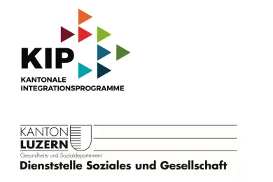 Logos Kanton Luzern und KIP